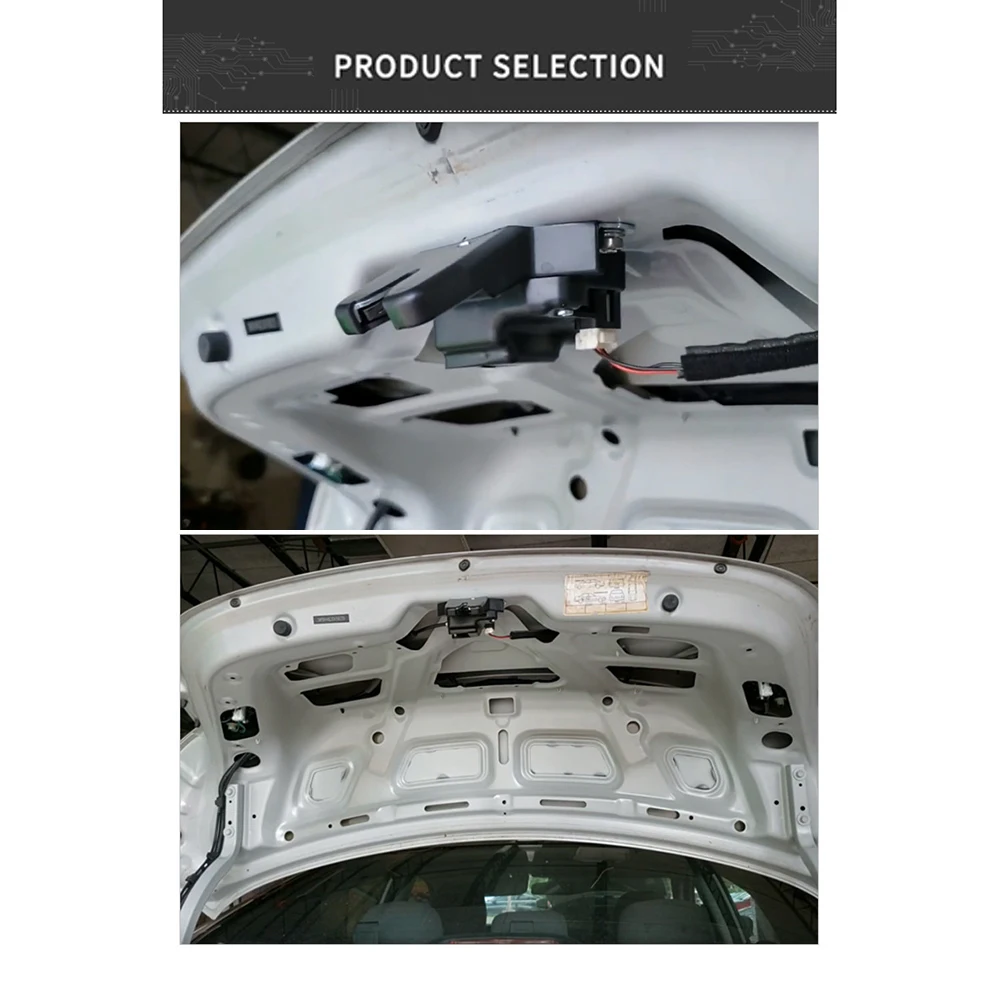 Замена защелки багажника для hyundai Elantra MD 81230 3X010 2011 задний прочный