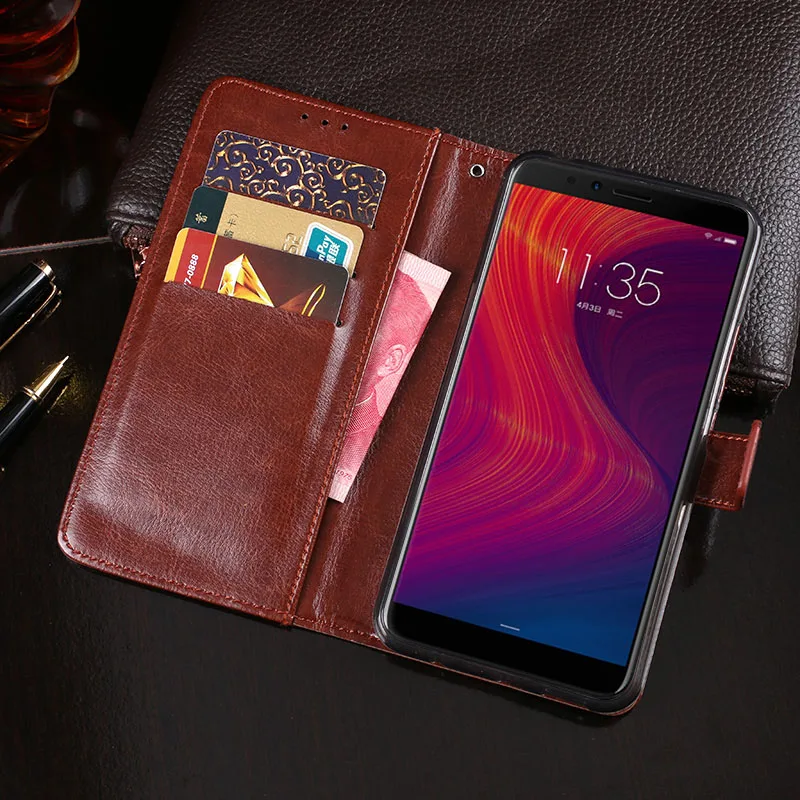 Чехол для Lenovo K5 Play деловой откидной бумажник 5 7 дюйма кожаный чехол телефона