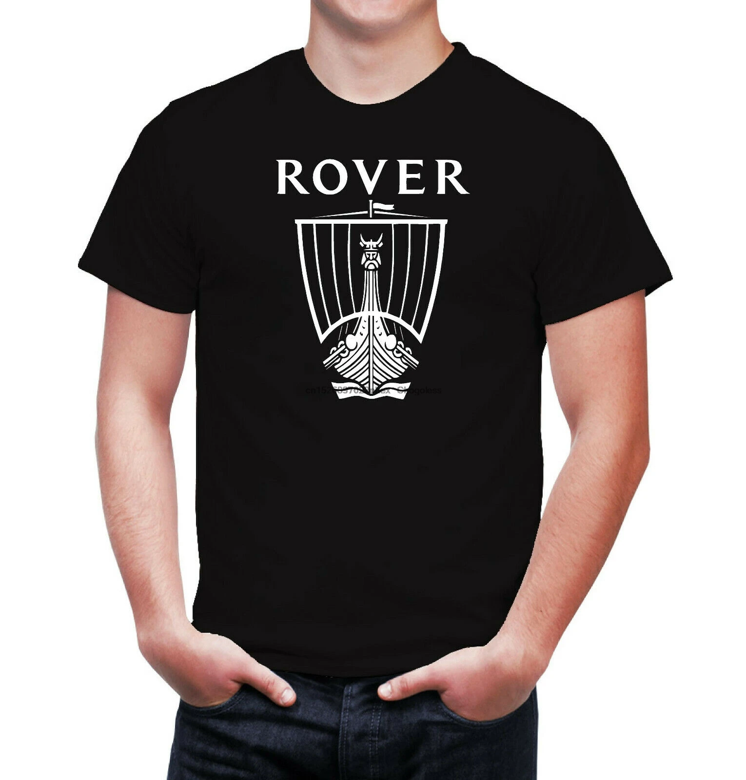 Футболка с логотипом автомобиля Rover | Мужская одежда