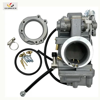 

New HSR42mm for Mikuni Carburetor Harley Davidson HSR42 TM42-6 Evo Twin Cam Carb