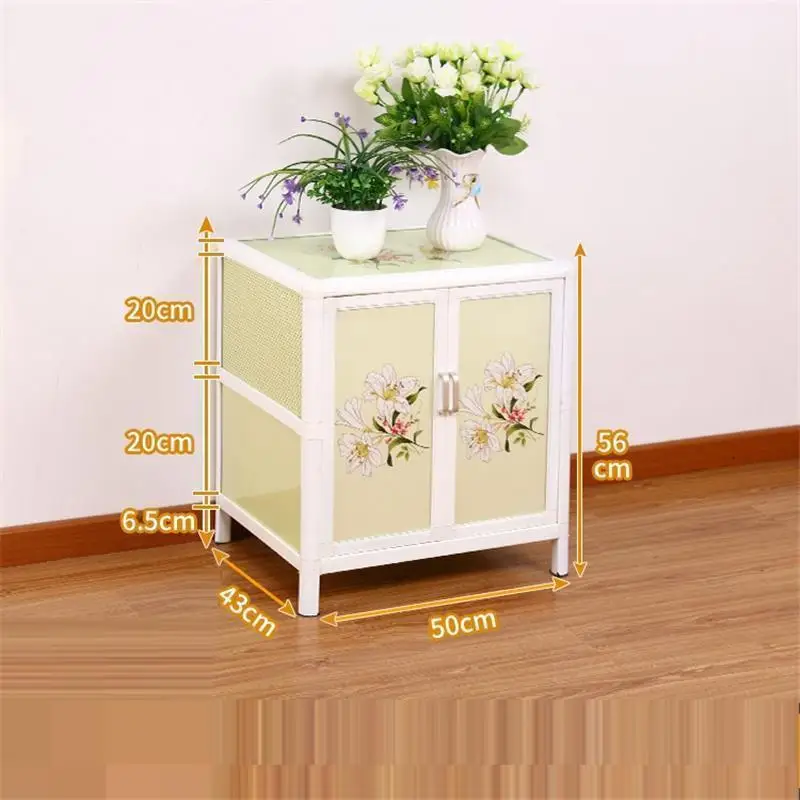 Number 7 Dolap Kaplama торцевые столы Bestek Lade Sidebord Capbords алюминиевый сплав Mueble Cocina Шкаф Кухонная мебель шкаф - Цвет: Number 7