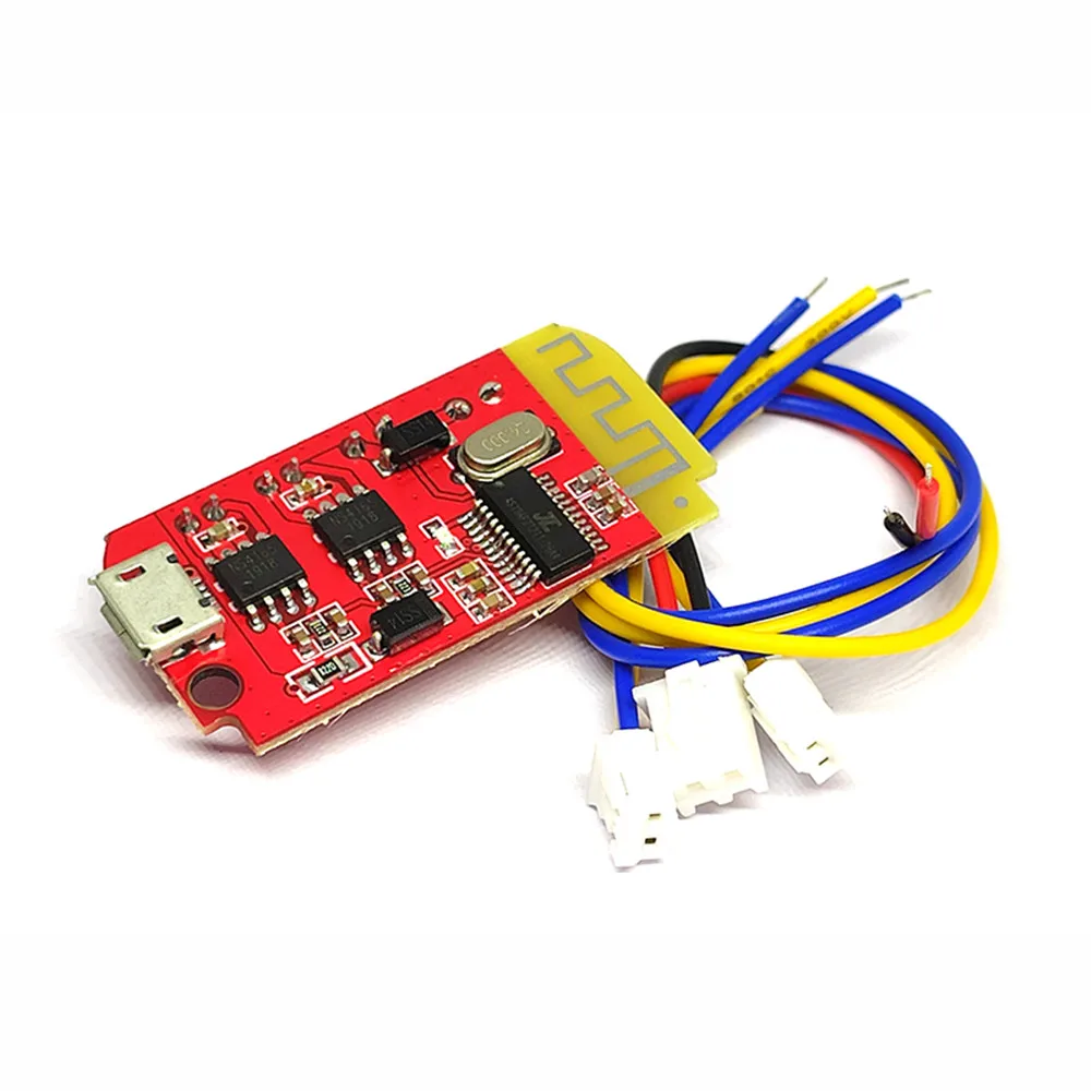 Мини 4 2 стерео Bluetooth Плата усилителя мощности аудиомодуль 5 Вт + с зарядкой DIY