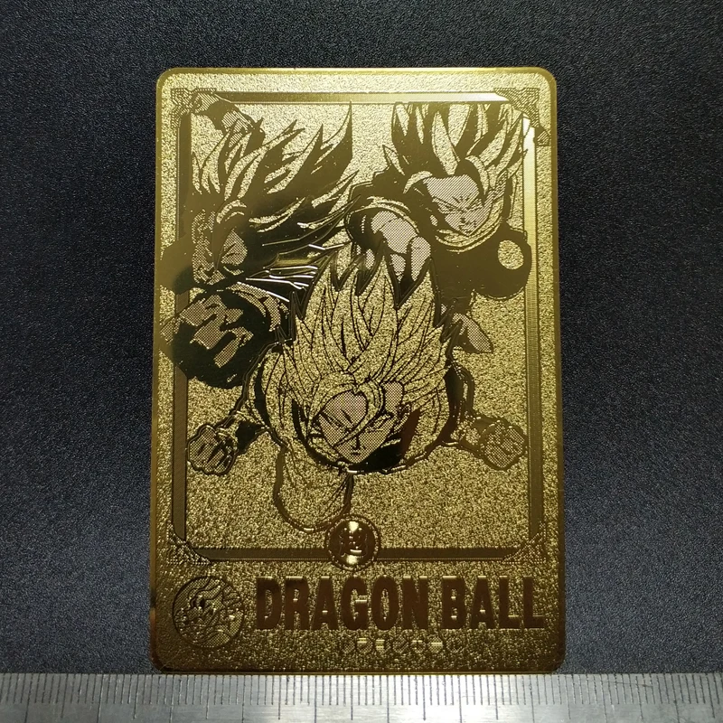 Dragon Ball карты супер металлическая карта ультра инстинкт Гоку джирен экшн игрушки Фигурки издание игры флэш карты коллекция карт