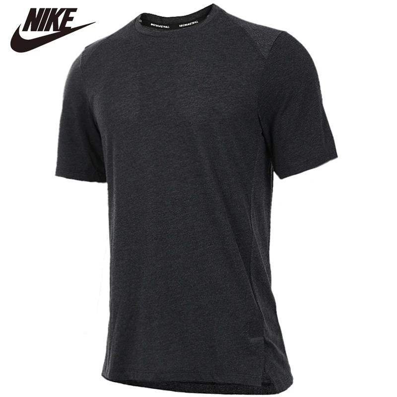 Original Nike AS M NK BRTHE TOP SS ELITE Sportswear Mens Short sleeve Pattern Soft Clothing
