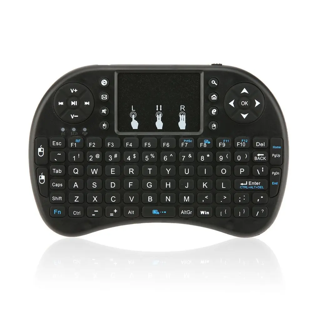 

2.4GHz Wireless Keyboard for Android TV Box PC laptop 92 Keys DPI adjustable Wireless Keyboard Backlight with Touchpad Mouse