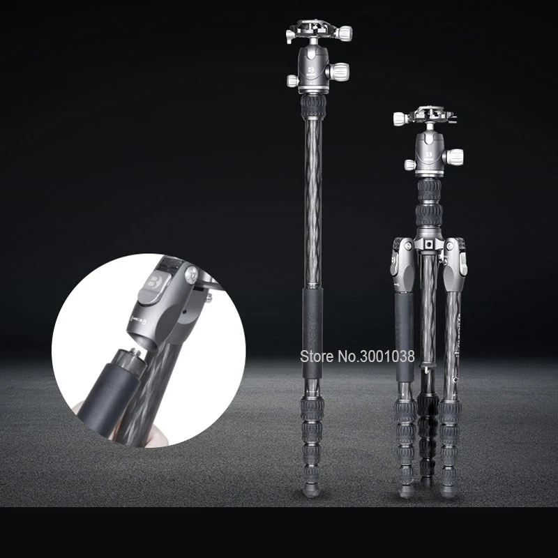 US $329.00 Benro RH258CK Professional Carbon Fiber Tripod With V30 Ball Head For SLR Camera