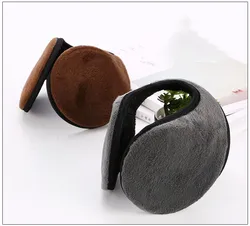 Winter Men ear warm men's earmuffs plush earmuffs Solid Color universal winter warm ear earmuffs