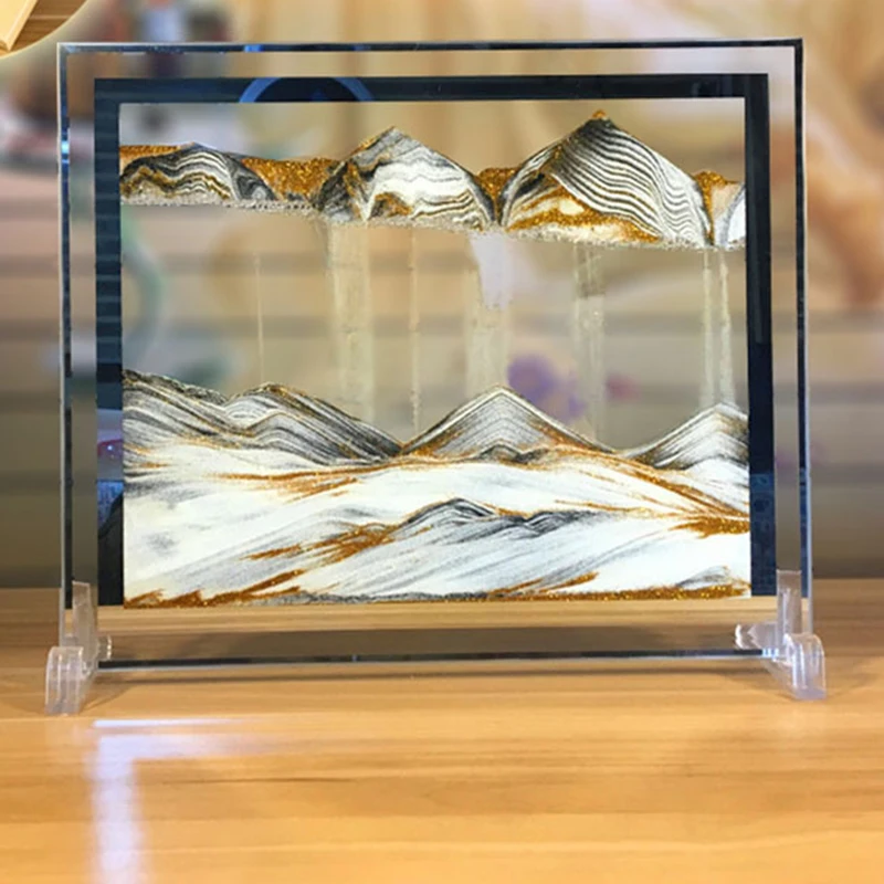 3d Landscape Moving Sand Painting Dynamic Sand Picture Flowing Sand