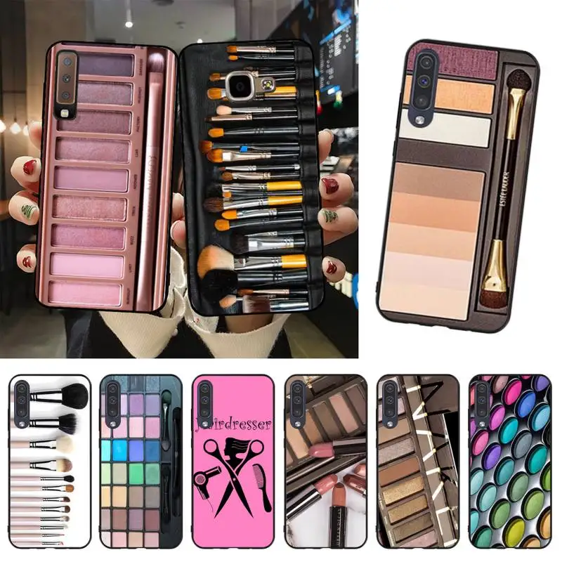 HTXian Naked Palette модный глэм макияж палитра на заказ мягкий чехол для телефона Samsung A51
