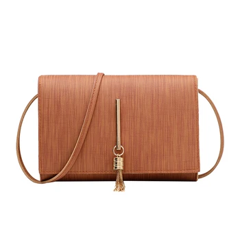 

Vintage Tassel Shoulder Bag Women Girls Lightweight Crossbody Small Purse Travel Satchel Female PU Leather Handbag