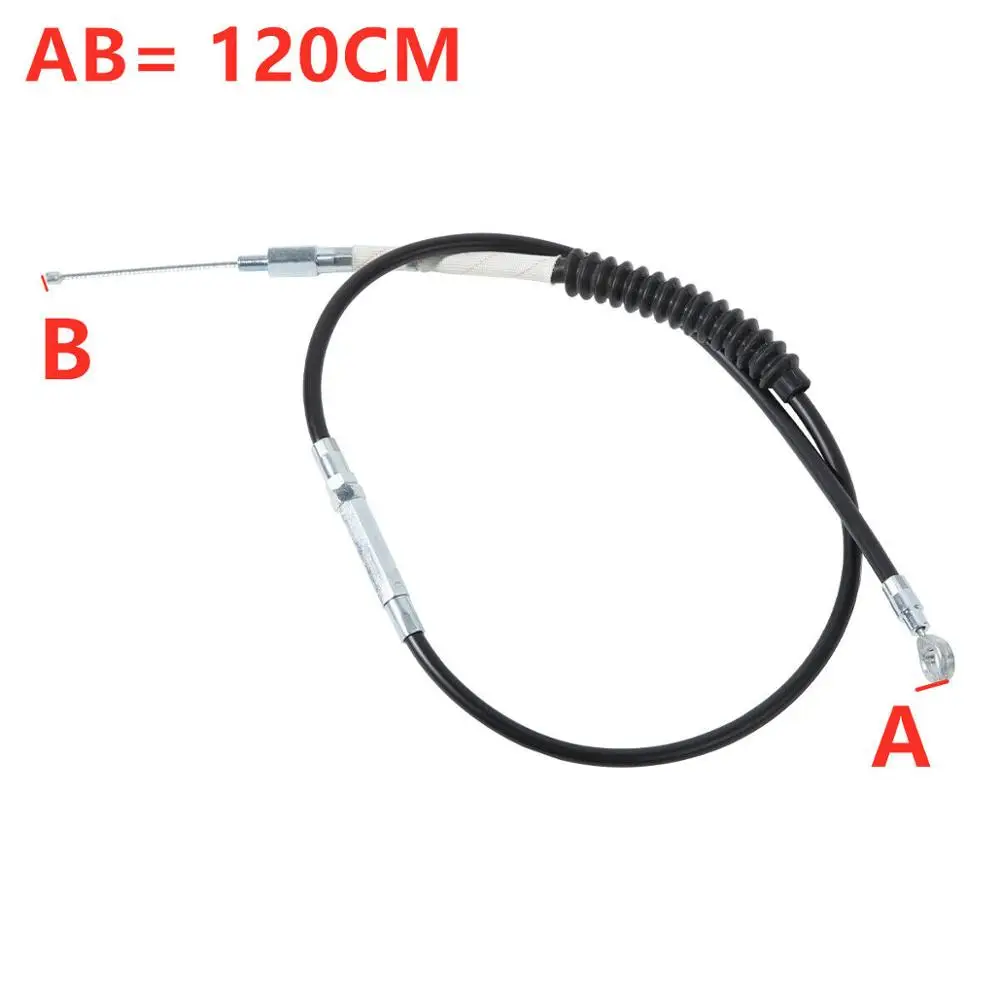 Мотоциклетный 120 см 47 24 дюйма кабель сцепления для Harley Sportster XL 883 1200 02-14 13 12 11 10 09 08 07
