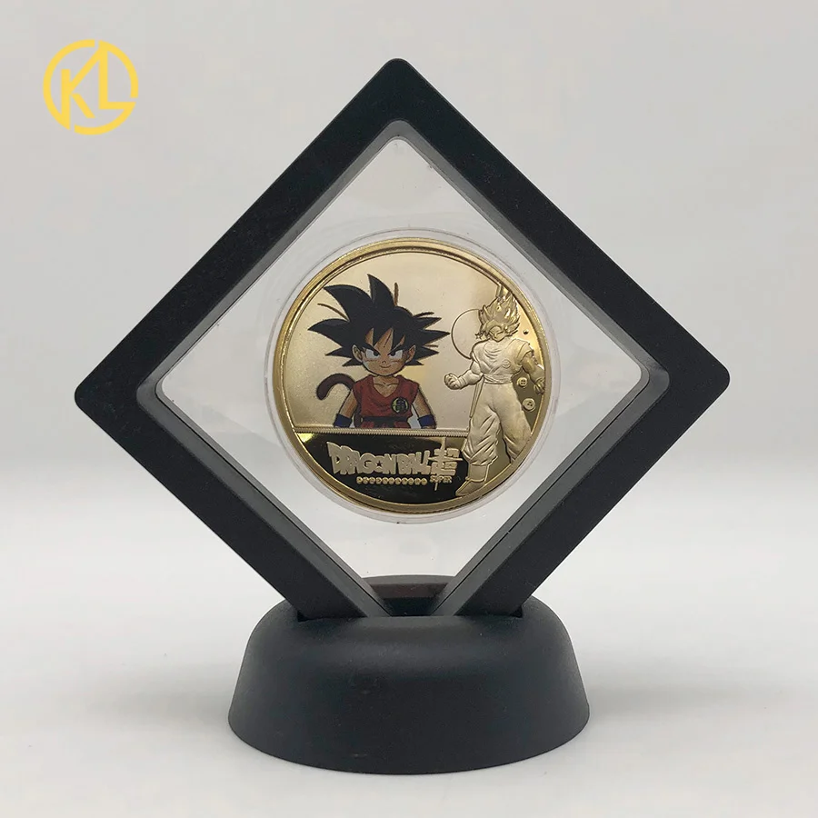 DBZ03 KL Dragon Friez Ball Z позолоченные Коллекционные монеты, японские монеты, набор, подарок, Прямая поставка - Цвет: DBZ03