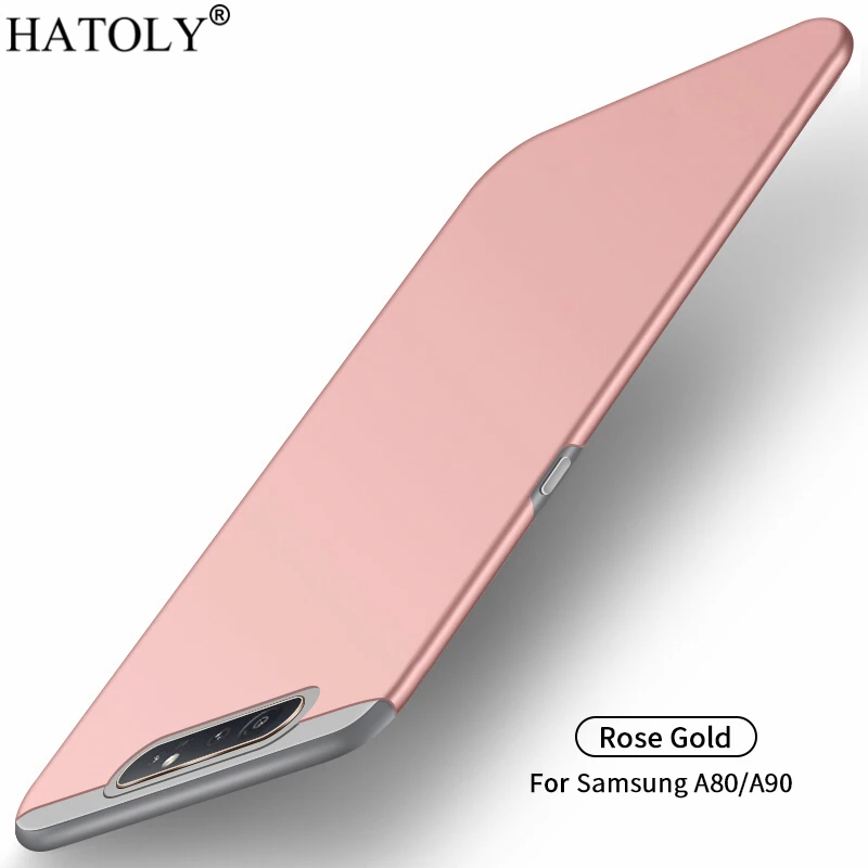 Гладкий Чехол для Samsung Galaxy A90 Ультратонкий жесткий защитный чехол из