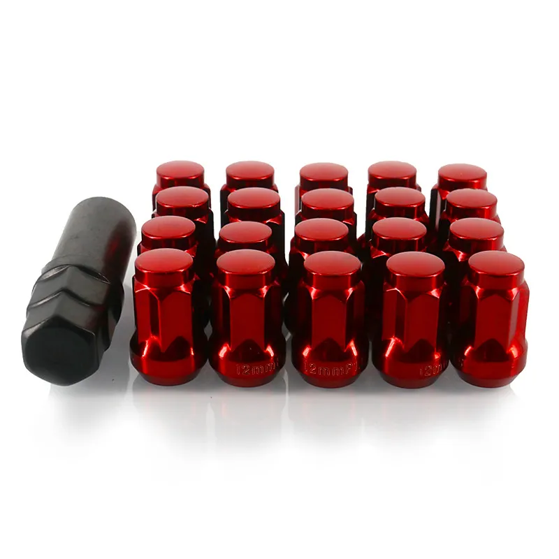 Аксессуары JDM 20 шт./компл. M12 * P1.5 1 25 7Star Стиль автомобиля противоугонные гайки