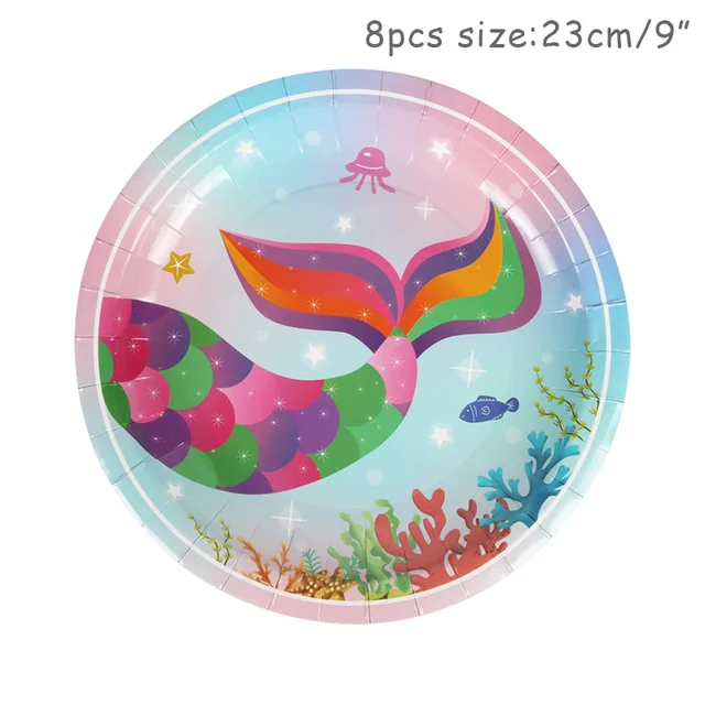 8pcs 9inch plates