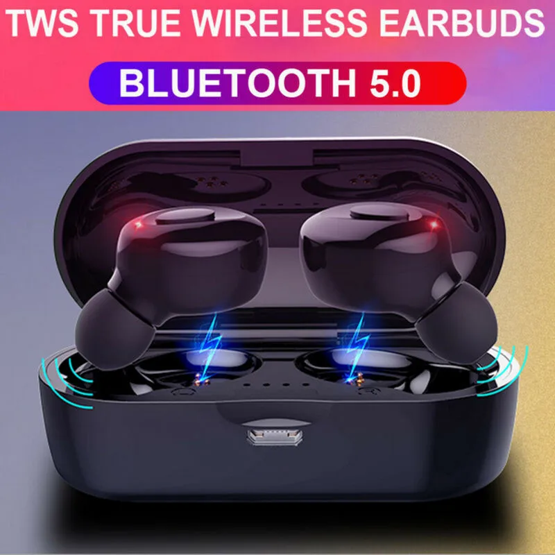 IPX5 водонепроницаемые наушники Bluetooth 5 0 TWS беспроводные Twins стереонаушники