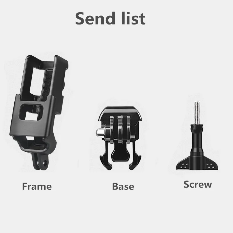 Защитный чехол рамка чехол кронштейн Drop-proof shell адаптер для DJI OSMO Карманный ручной карданный спортивный камеры аксессуары