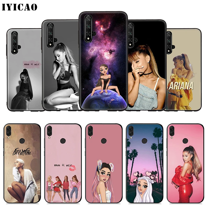IYICAO Ariana Grande Ag мягкий чехол для huawei Honor 20 10 9X9 8X 8C 8 7X 7A 6A Lite Pro View Note телефона |