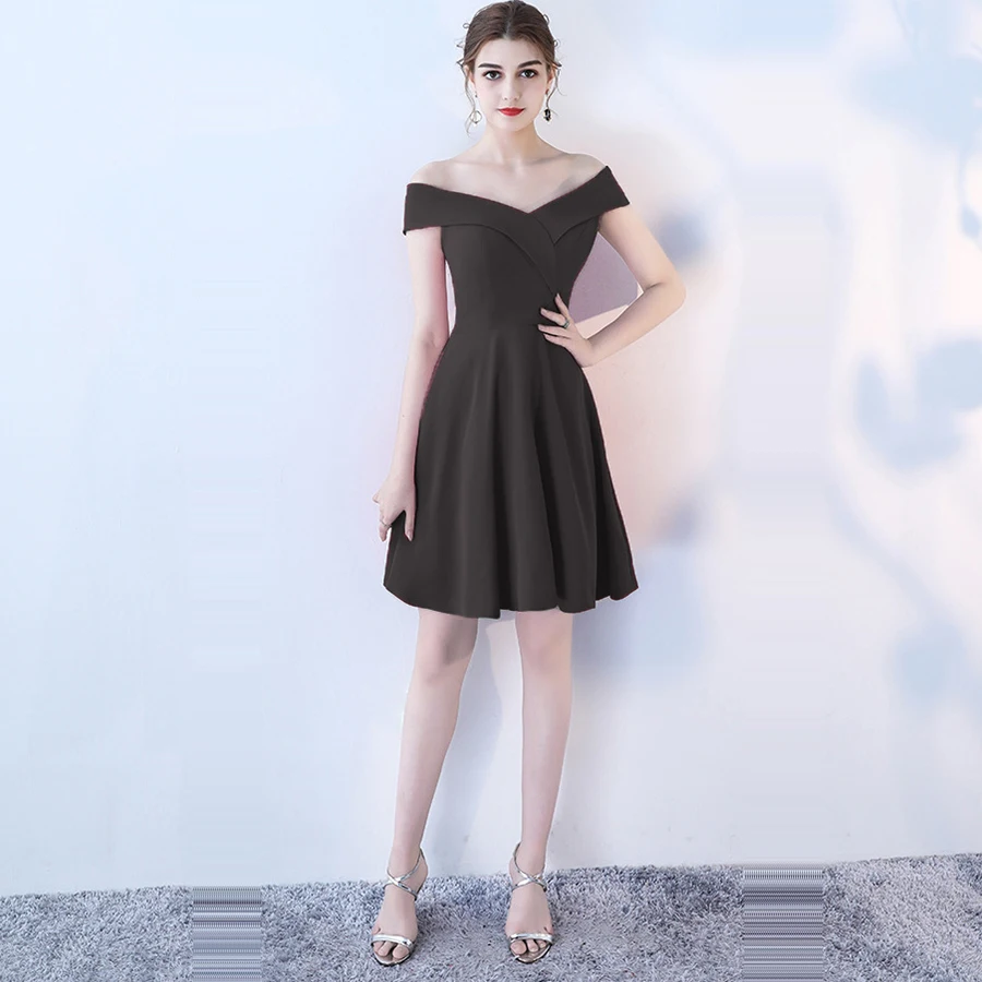 Коктейльное платье, сексуальное, с открытой спиной, Vestido De Coctel, одноцветное, элегантное, короткое, коктейльное платье,, без рукавов, ТРАПЕЦИЕВИДНОЕ, коктейльное платье C150
