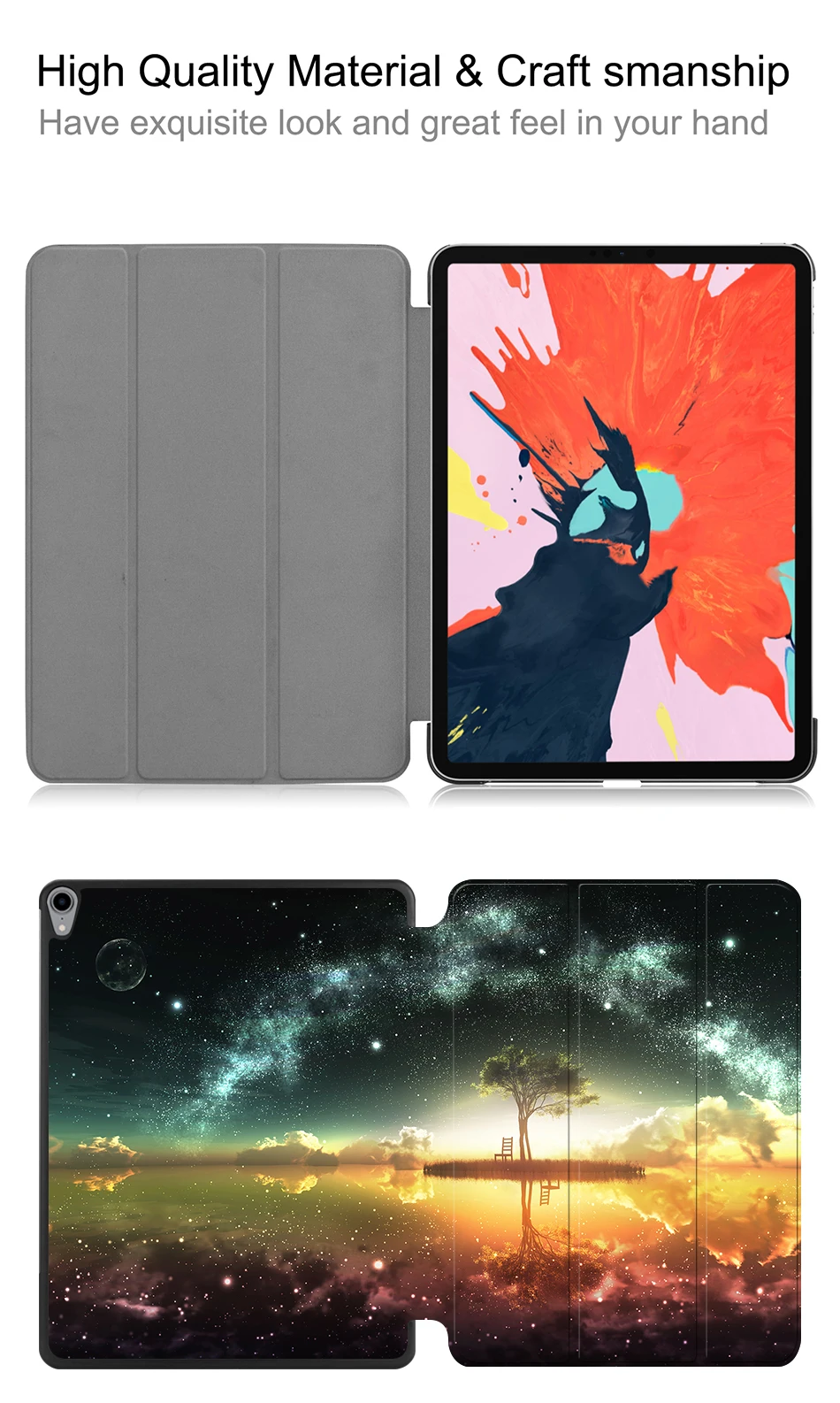 MTT Чехол для iPad Pro 12,9 дюйма выпуска из искусственной кожи откидная защита Funda Coque модель A1876 A2014 A1895 a1983