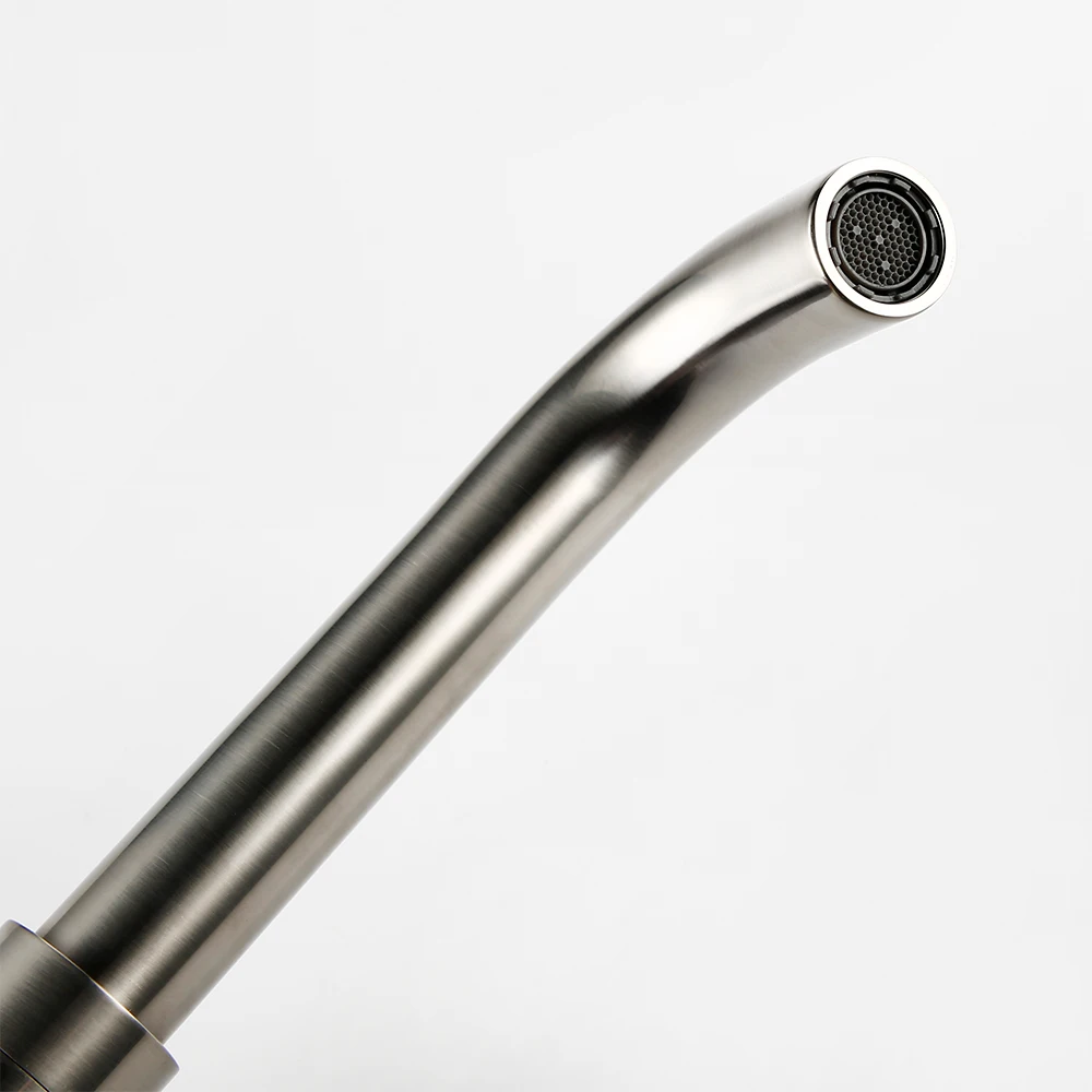 Bagnolux Basin Bathroom Faucet Black Brushed Polished Chrome Stainless Steel Rose Gold Brass Round Bathtub Spout