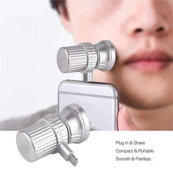 

Razor Portable Men's Electric Shaver Multi-phone Interface Mobile Phone Outdoor Travel JA55