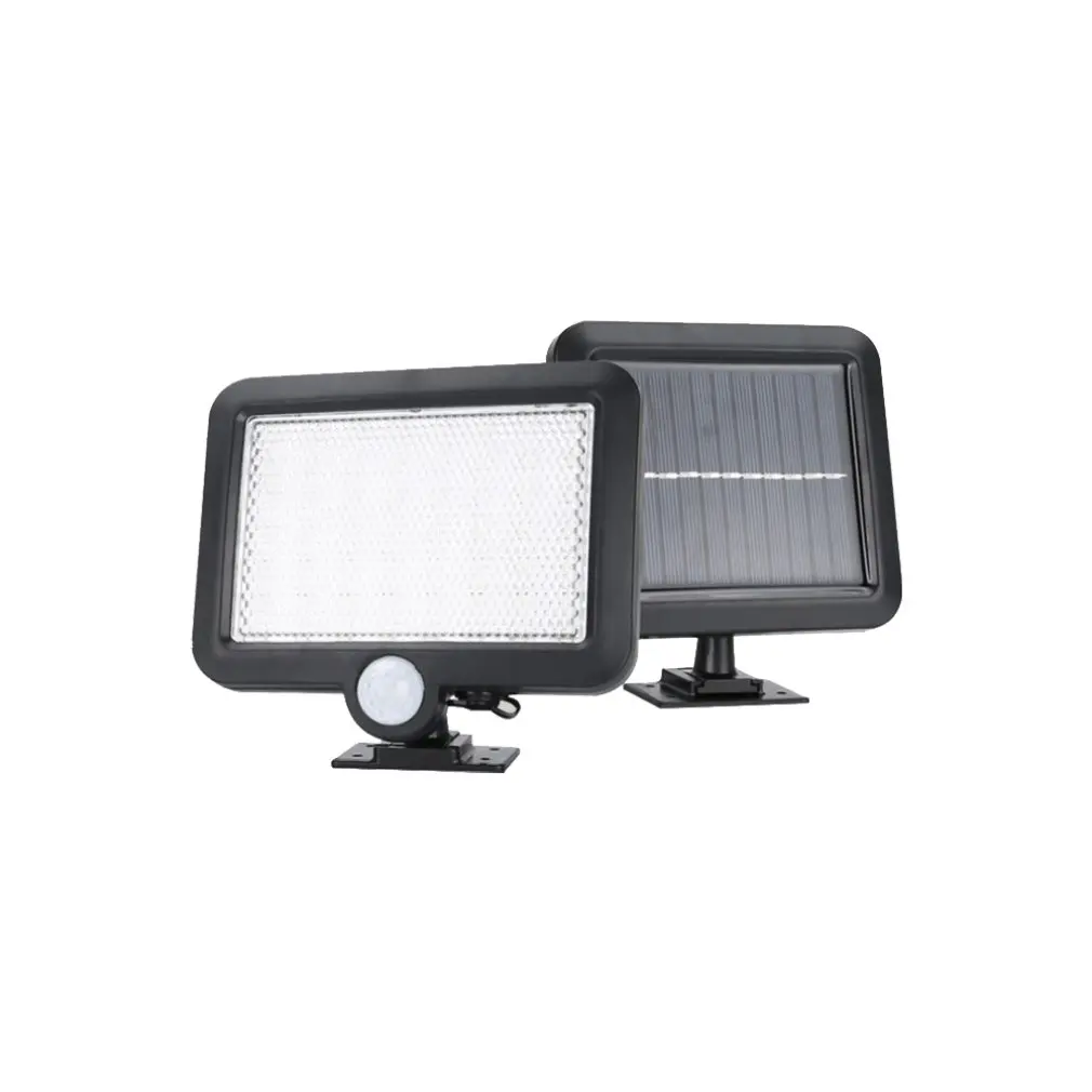 

Solar Infrared Body Sensor Light Three-sided Induction Lamp 56LED Wall Lamp Aisle Lamp