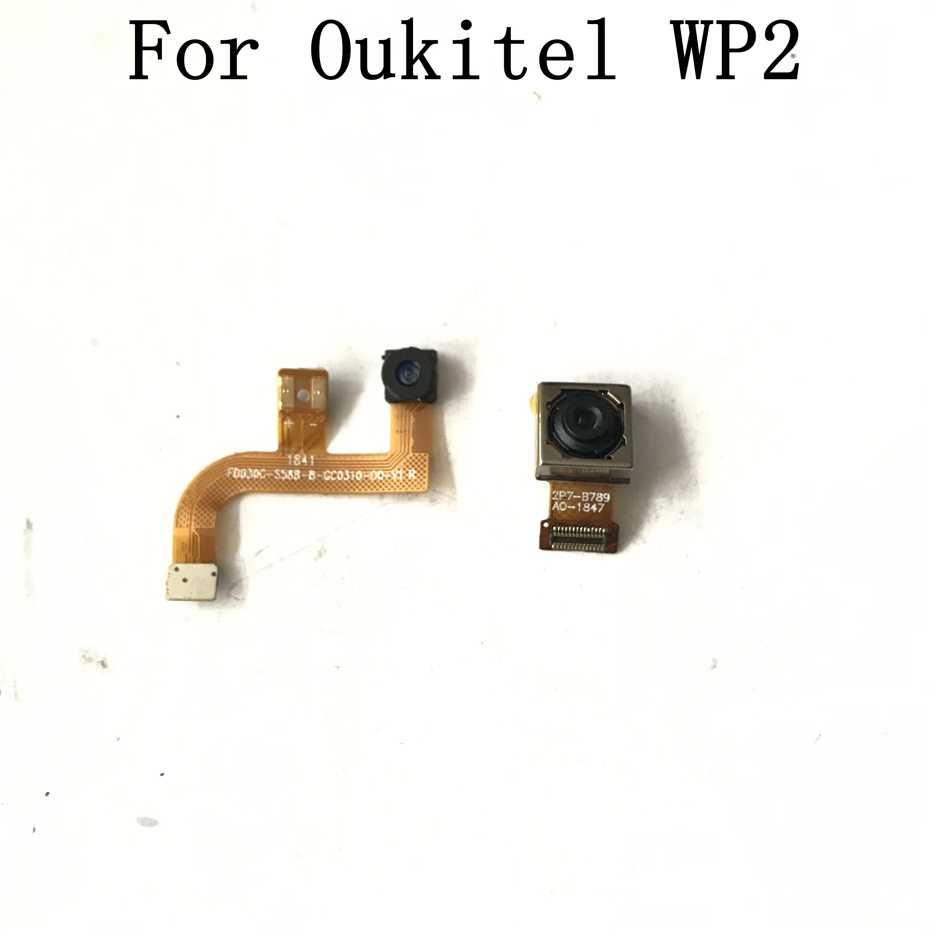 Используется Oukitel WP2 задняя камера 16.0MP+ 2.0MP модуль для Oukitel WP2 ремонт починка Часть Замена