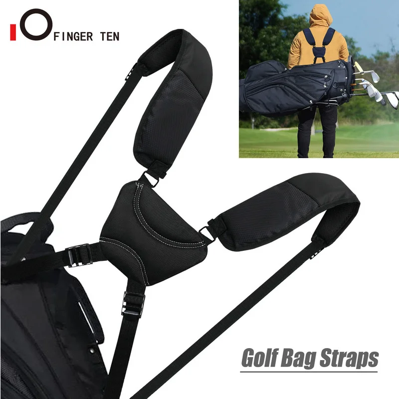 Golf Bag Straps Replacement Comfort Double Shoulder Adjustable Straps Nylon Backpack  Straps Golf Accessories Durable