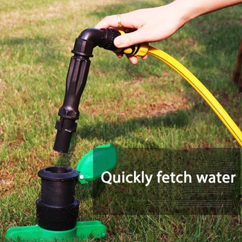 

6 Points Garden water intake valve Landscaping Lawn Water Dispenser Water Valve Landscaping Lawn Automatic Water Inlet Valve
