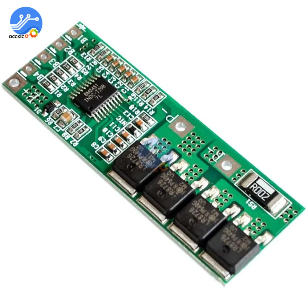 BMS 5S 10A 18 5 V 21V 18650 Защитная печатная плата зарядного устройства литий ионного