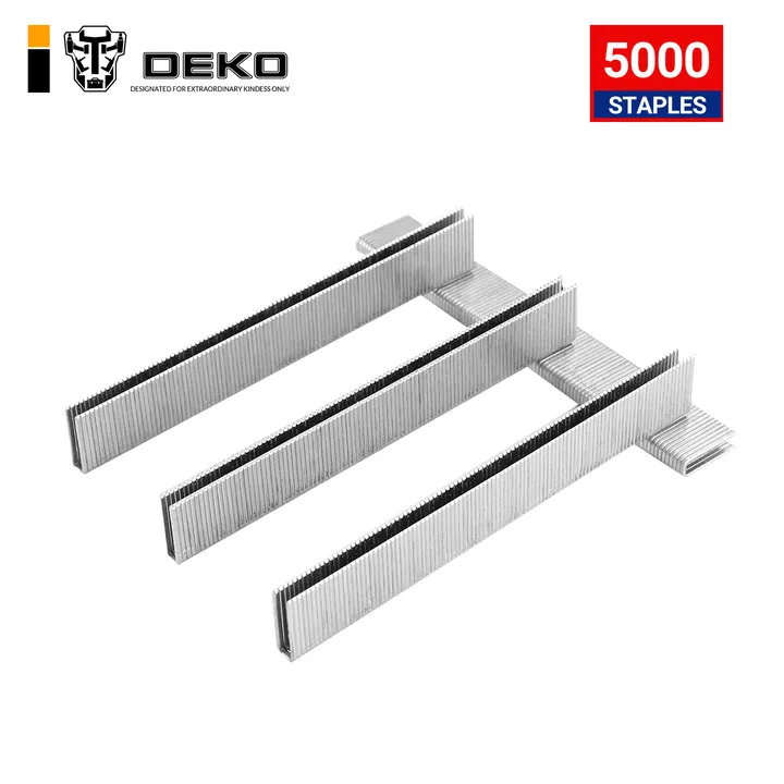 U/T-образные скобы для степлер-пистолет 5000 шт. DKET01/02 DEKO DKF15/25 и DK619 | Инструменты