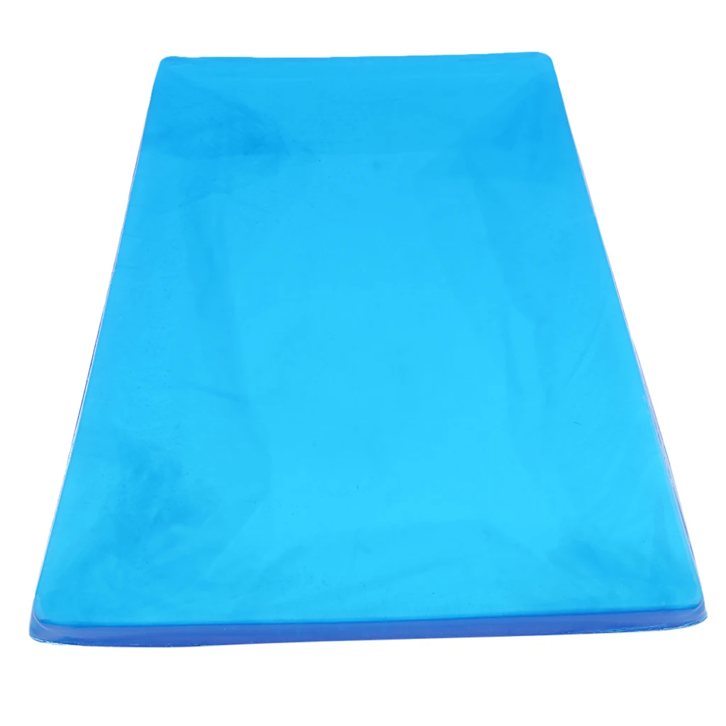 Trapezoid Motorcycle Seat Gel Pad Shock Absorption Mat Comfortable Cushion