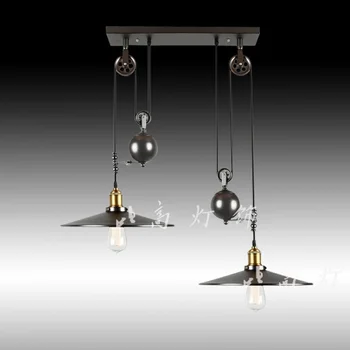 

modern industrial lamp lustre pendente rope restaurant Home Decoration E27 Light Fixture hanging lamp deco maison