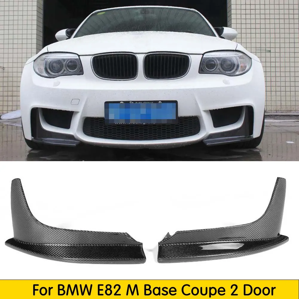 Разветвители для переднего бампера BMW 1 серии E82 E87 м базовый купе 2 двери 2011