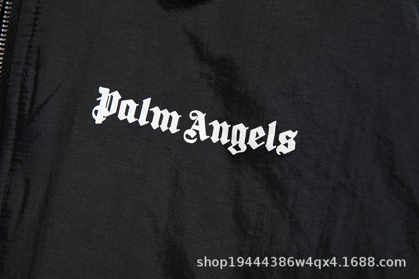 Агенты по закупкам ангелы пальмы куртка с ангелом буквенным логотипом осень и зима большой хлопок пальто мужская верхняя одежда