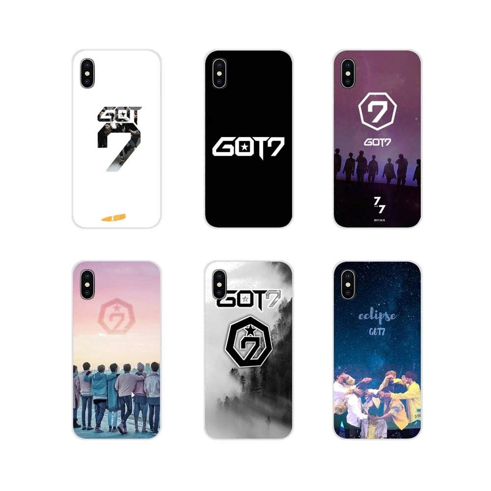 Популярные kpop got7 для Apple iPhone X XR XS 11 12Pro MAX 4S 5S 5C SE 2020 6S 7 8 Plus ipod 5 6 Аксессуары телефона