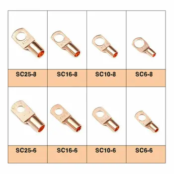 

Wire Connector Ring Cable Lug Terminal Mixing Heat Shrink Cap Tubing Replacement