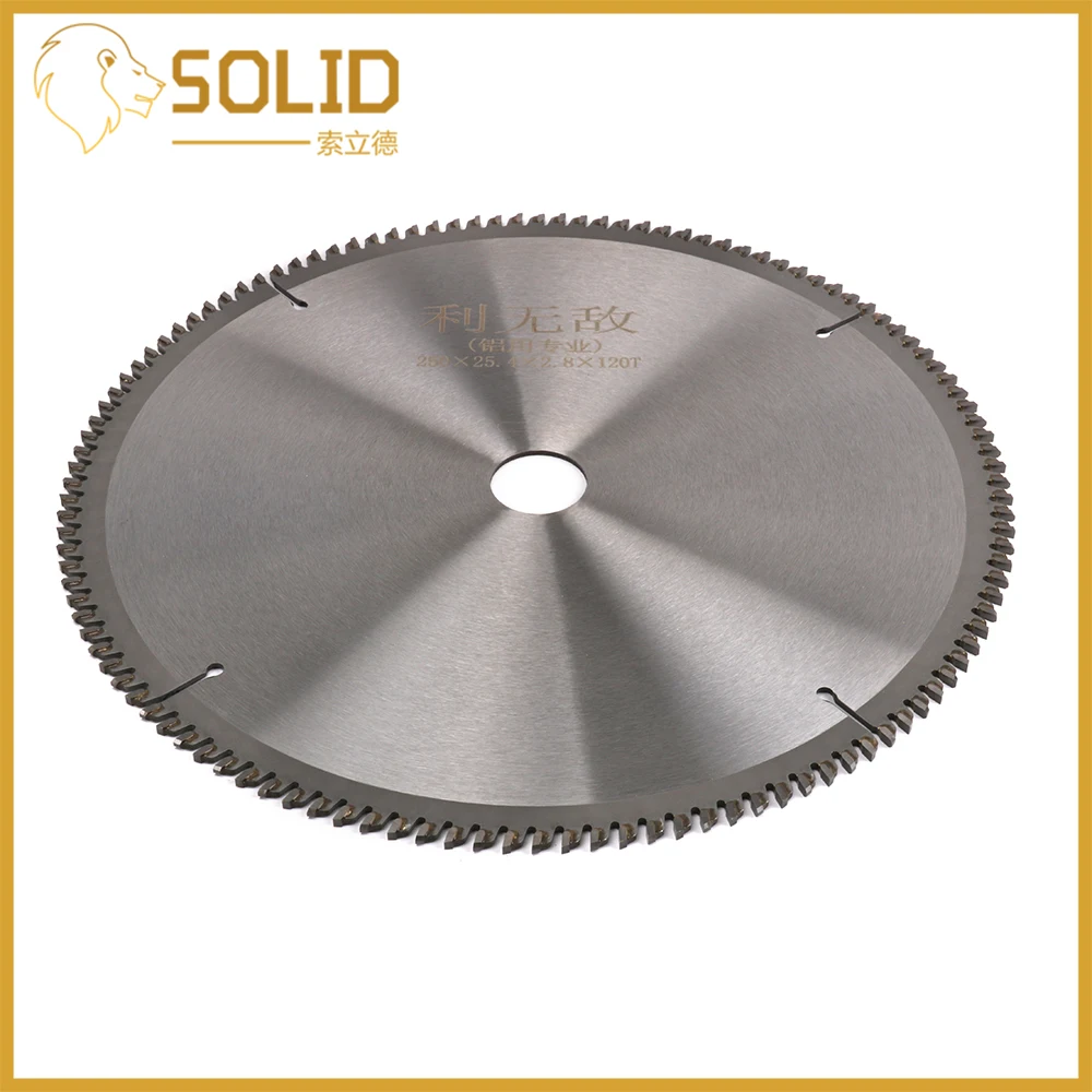 Карбидная циркулярная пила Лезвие 250X2,0X25,4 мм металлический режущий диск круглые диски для резки металла стали Al-alloy 100/120T