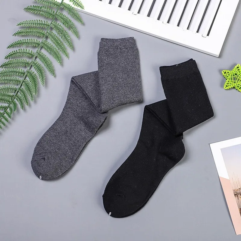 Простые корейские однотонные женские хлопковые носки теплые Забавные милые Skarpetki Harajuku Модные Повседневные носки Kawaii Art Happy уличная одежда