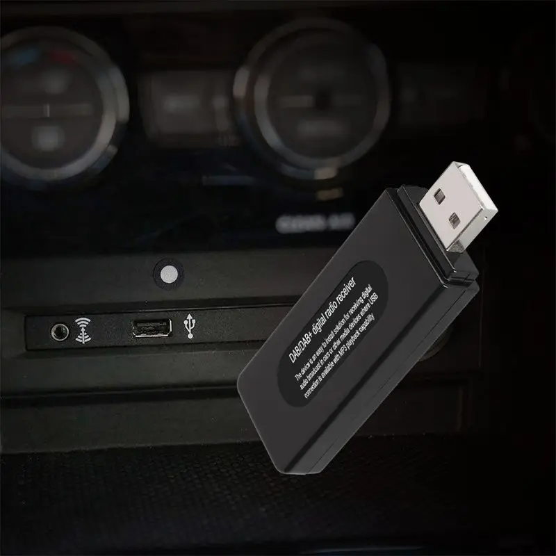Универсальный USB интерфейс автомобиля DAB цифровой радио аудио приемник FM передатчик с антенной
