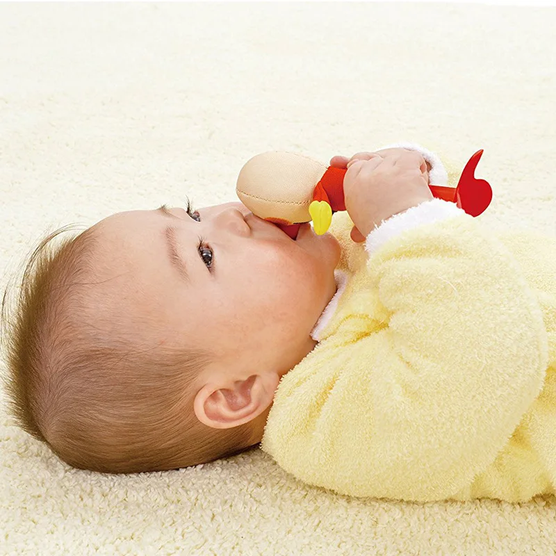 Младенцы Хлеб Супермен тканевая ручная кукла упустит зубопрорезыватель искусственная соска детский молярный стержень кукла погремушка игрушка