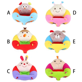 

Baby Sitting Seat Portable Cartoon Animal Plush Comfortable Protevtive Safety Infant Cushion Sofa Support Sit Rabbit Chair 2020
