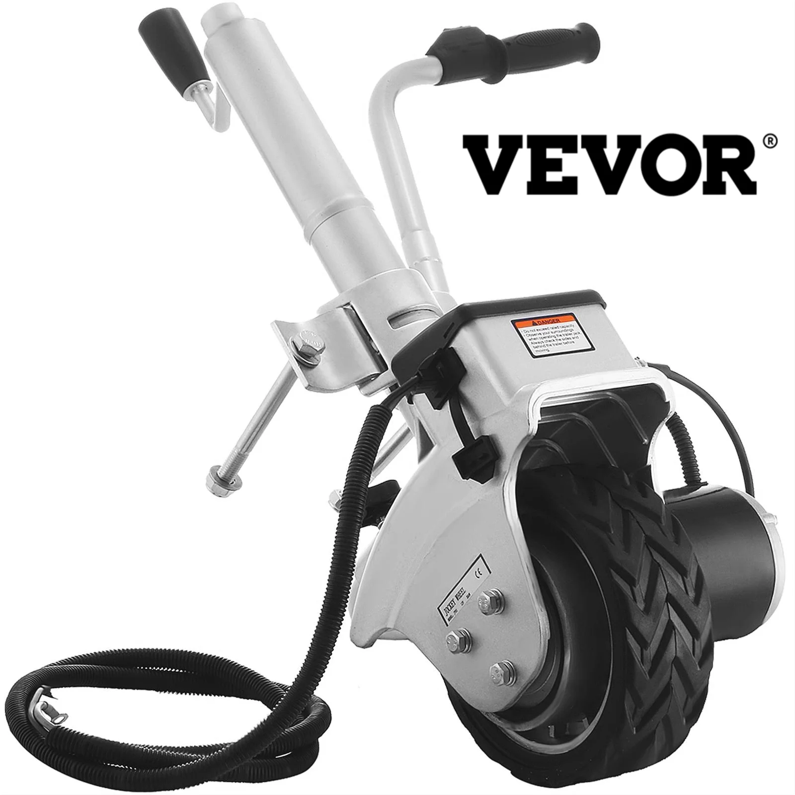 VEVOR 350W 12V Electric Motorised Jockey Wheel 2270KG Vehicle Load