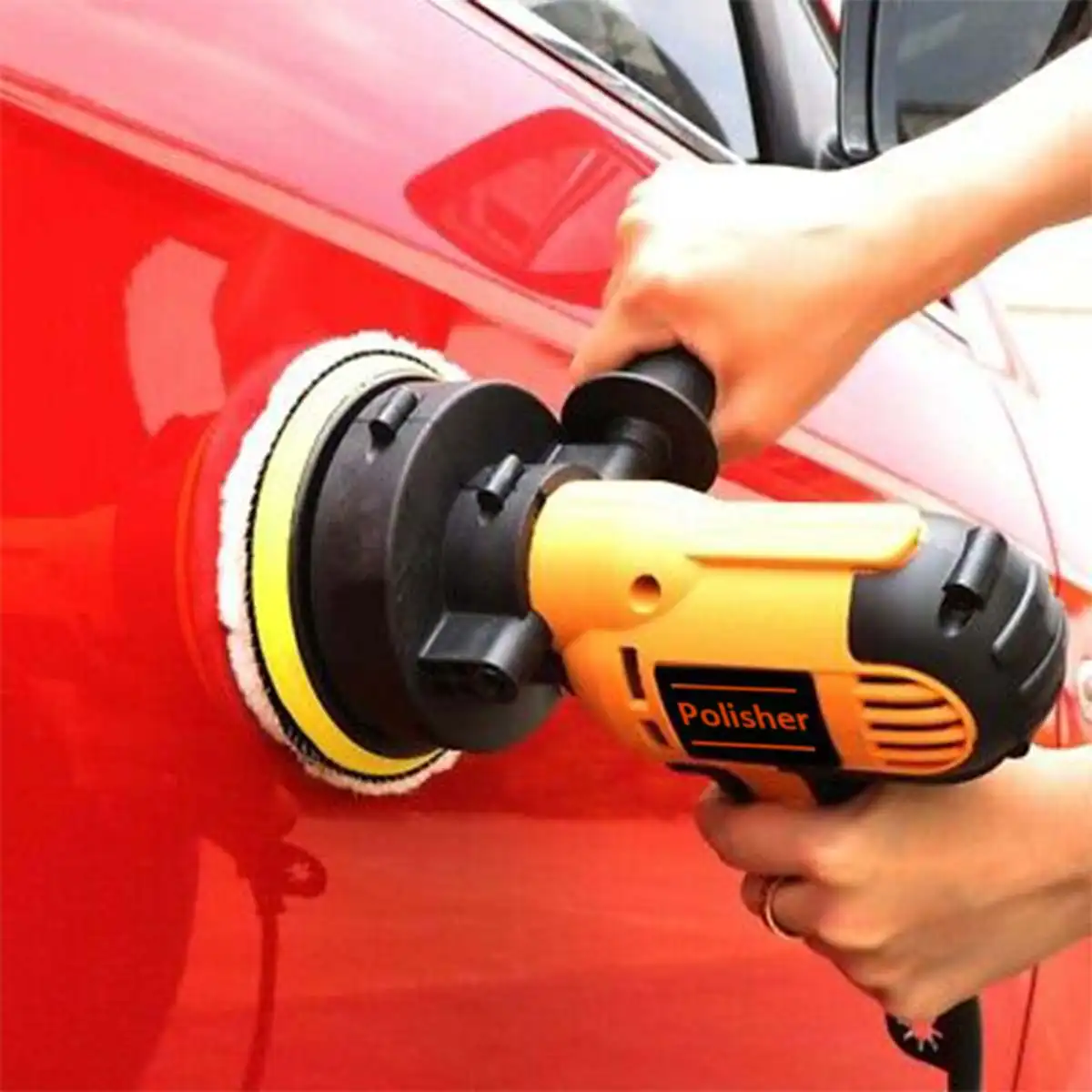 

Electric Car Polisher Machine 220V 600-3700 r/min 700W Auto Polishing Machine Home DIY Sander Polish Waxing Tools Car Polisher