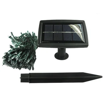 

100/200 LED Blue/White String Solar Fairy Lights For Outdoor Garden Decoration