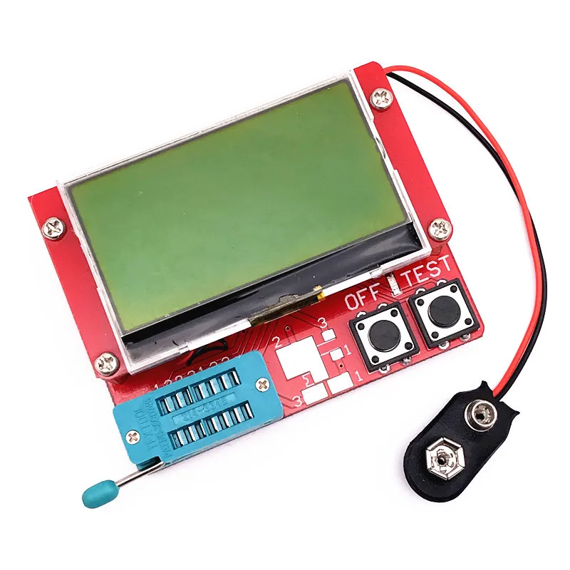 LCRT5 ATmega328 M328 Digital Transistor Meter Tester Multifunctional