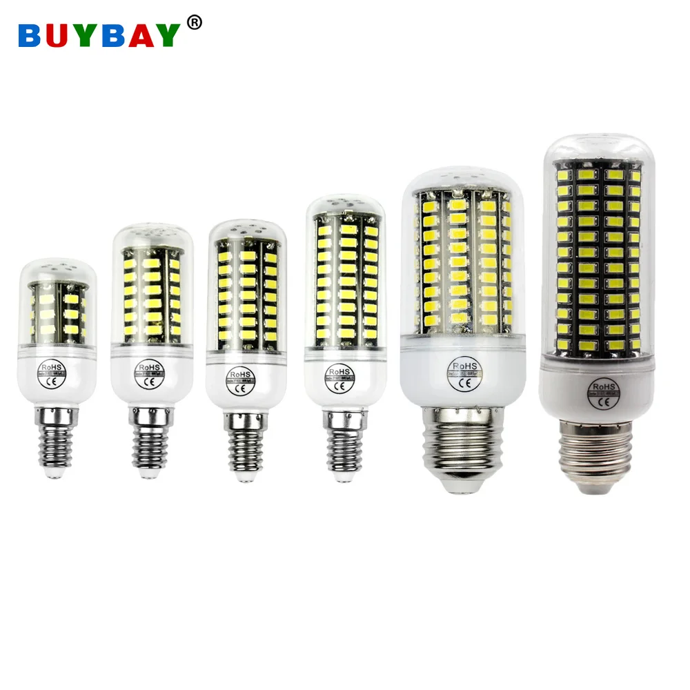 [BUYBAY] Новый SMD5736 светодиодный светильник лампы E27 E14 3 Вт 4 5 7 10 12 Светодиодный AC85 265V