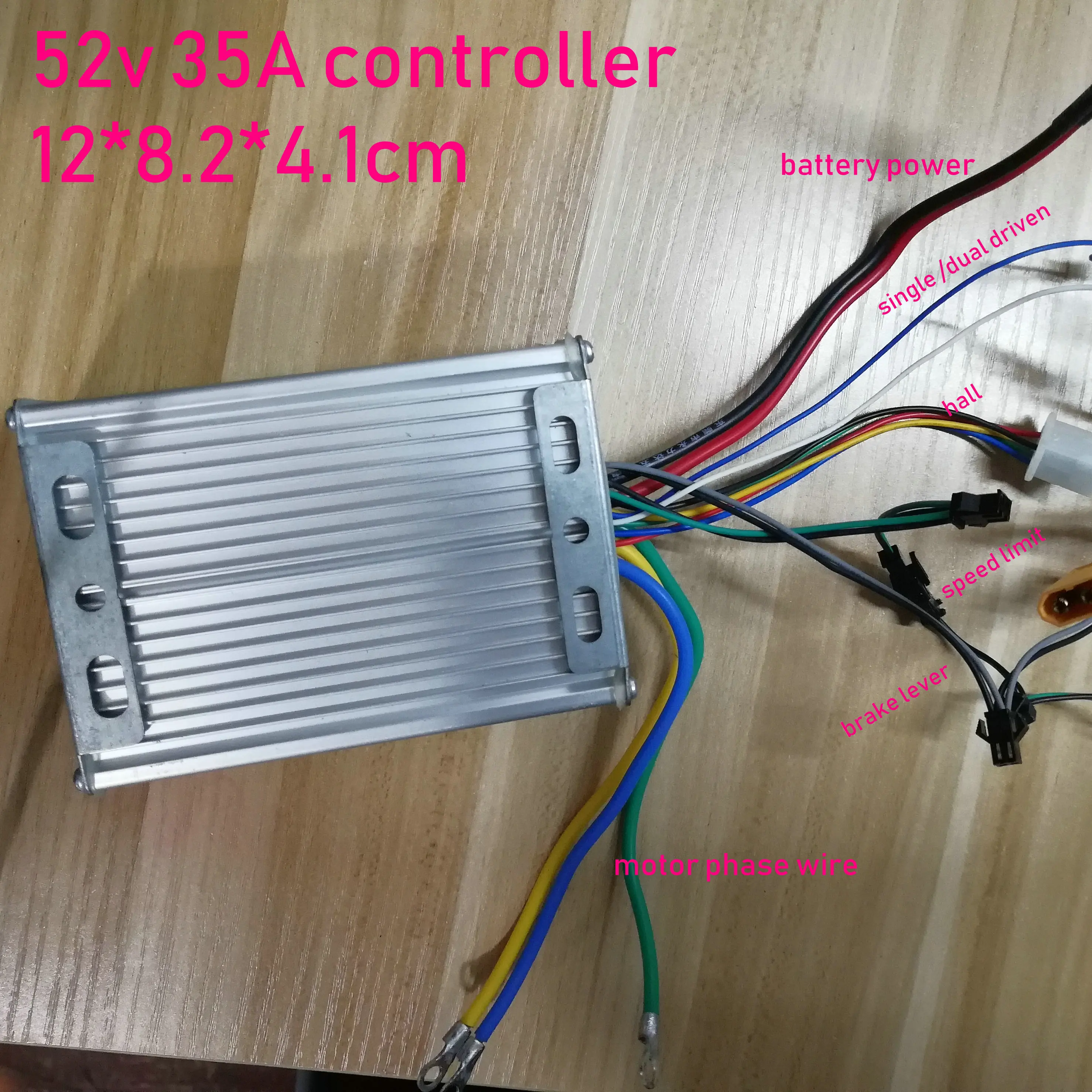 1* ЖК-дисплей с переключателем+ 2* контроллеры 48v52v60v35A 9MOSFET для электрического велосипеда скутер подвижный трехколесный велосипед diy части аксессуары MTB