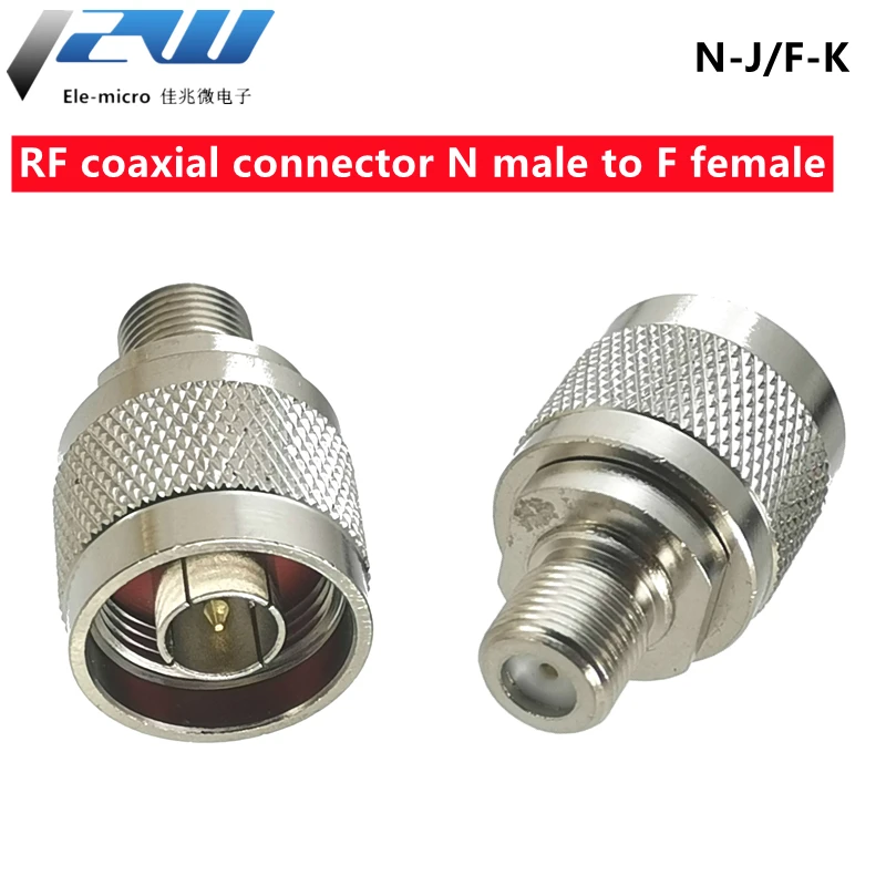 uxcell® 2 Pcs Elbow Design F Type Male to Female Jack RF Coaxial Connector 